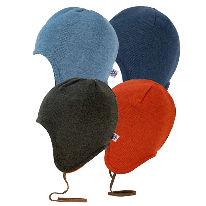 Vega earflap hat merino wool 