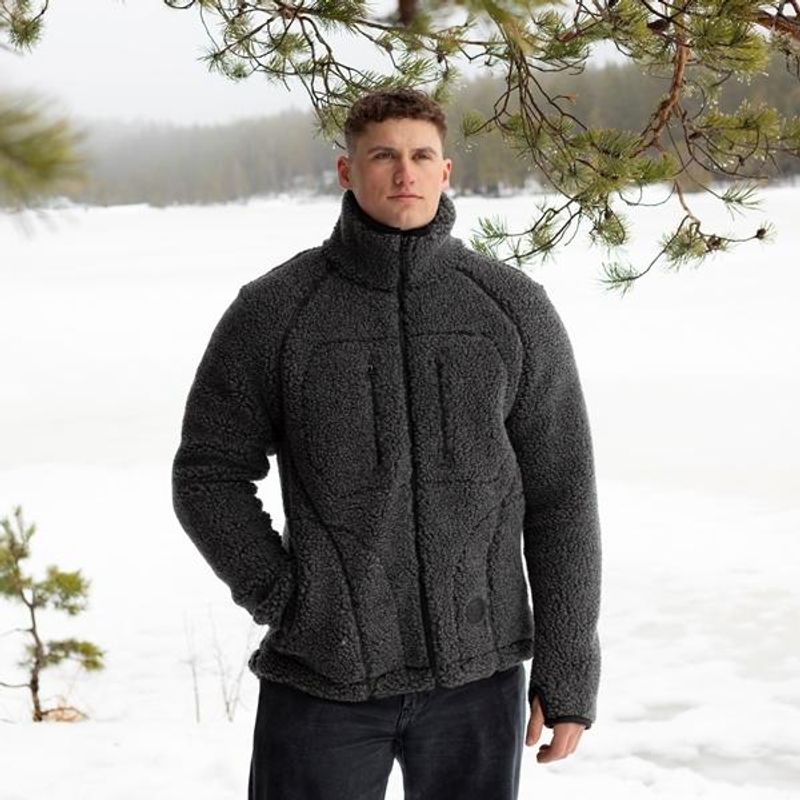 ジャケット・アウター ENNOY MERINO WOOL SWEATER (BLACK) ENNOY MERINO WOOL SWEATER （BLACK）L