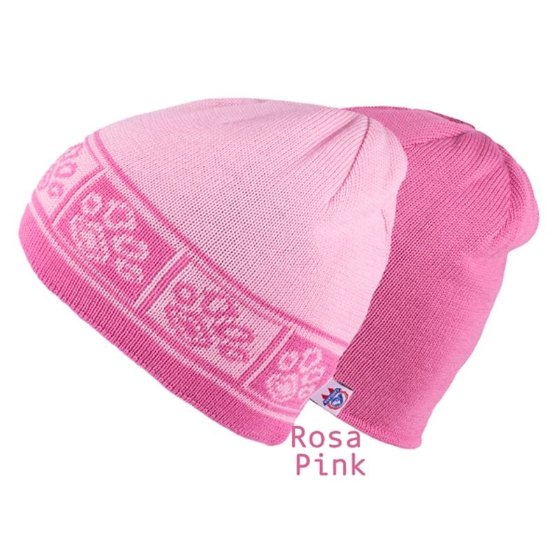 Birk beanie merino wool - paw pattern