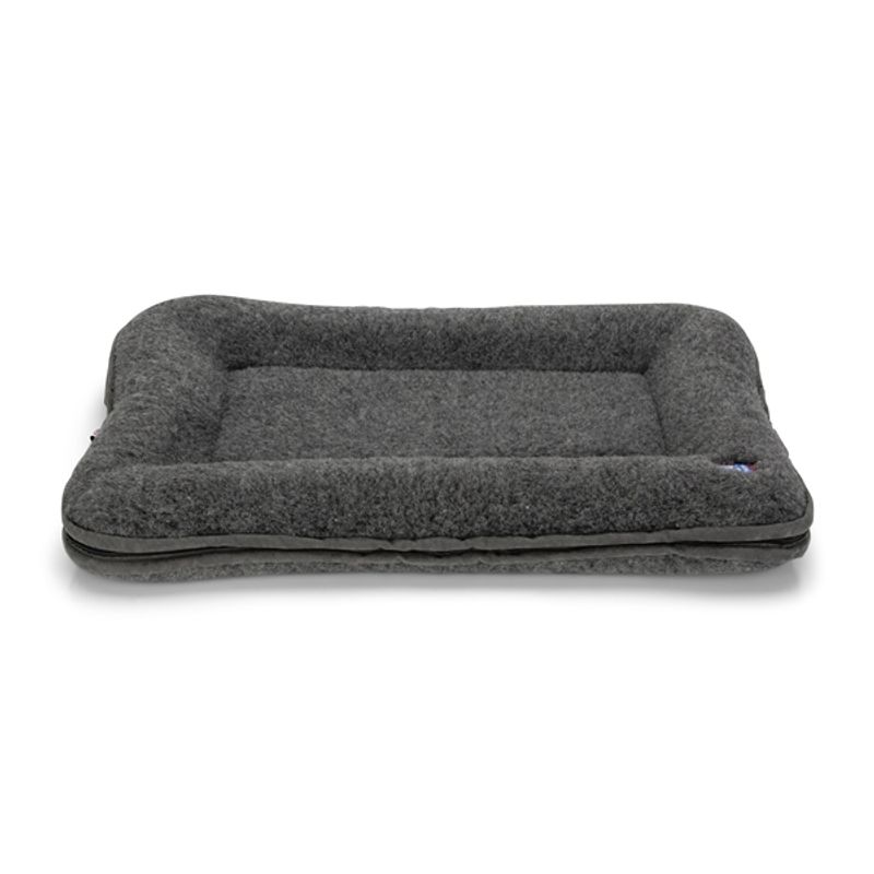 Canelana hundeseng i 100% ull med opphøyde kanter